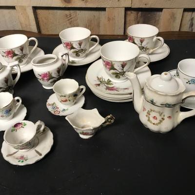 CHILDS PORCELAIN TEA SETS