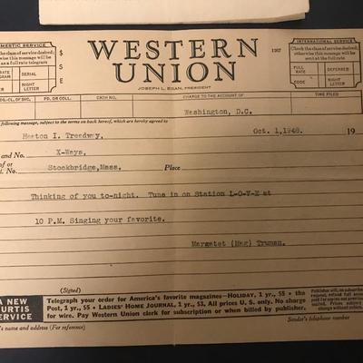 HISTORICAL EPHEMERA