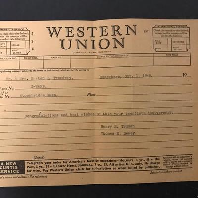 HISTORICAL EPHEMERA