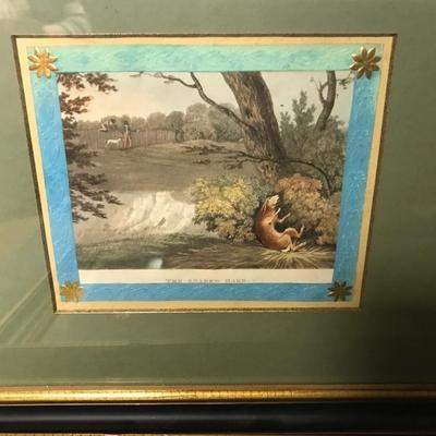 ENGLISH HAND COLORED ENGRAVINGS