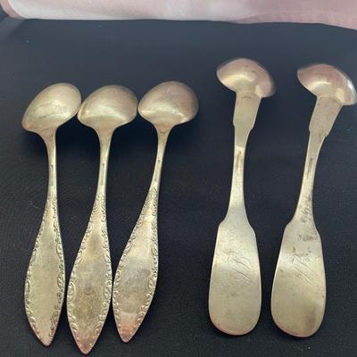 SILVER PLATED SPOONS