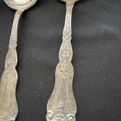 SILVER PLATED VINTAGE SPOONS