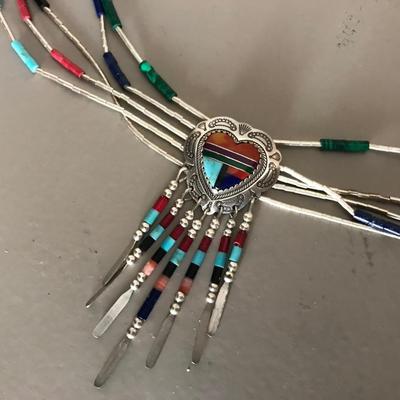 ZUNI STERLING NECKLACE