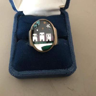 NAVAJO STERLING RING