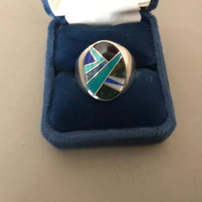 NAVAJO STERLING RING