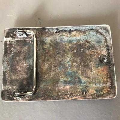 NAVAJO STERLING BUCKLE