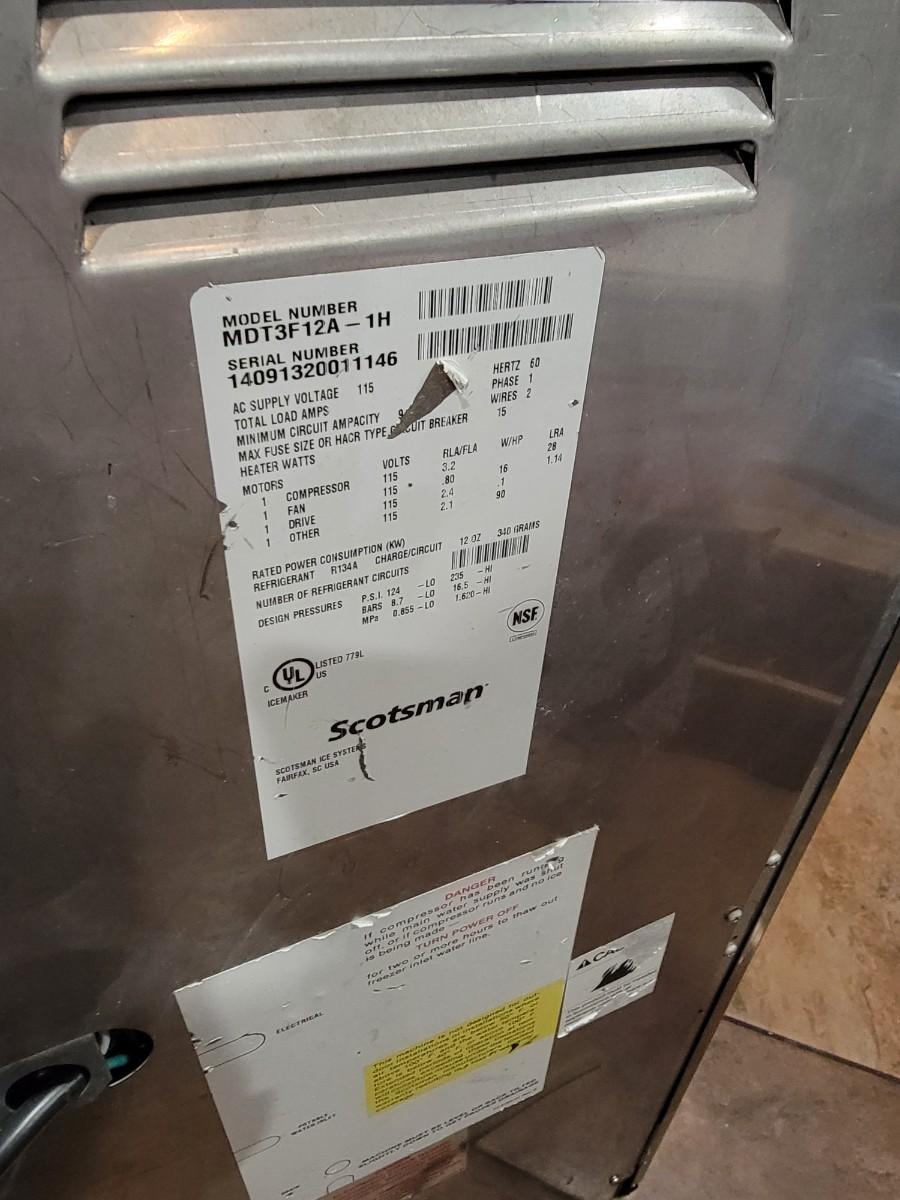 Scotsman Tabletop Ice machine