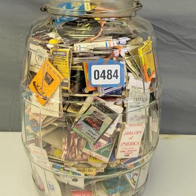Large Jar of Match Books
