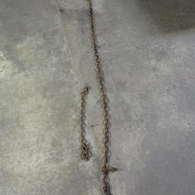 6' Tow or Pull Chain with Hooks