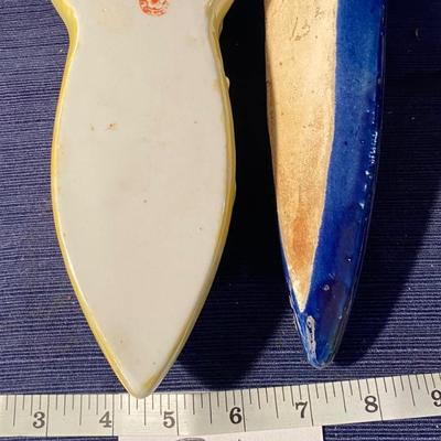Vintage Porcelain Wall Pockets