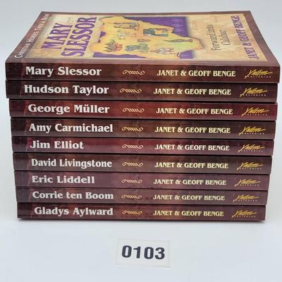 Janet & Geoff Benge Book Set Lot