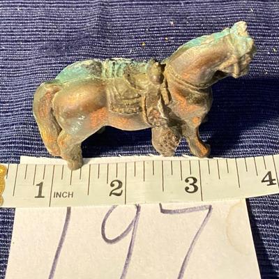 Small Antique Solid Cast Horse