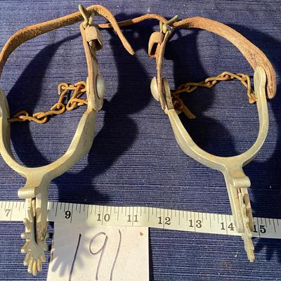 Vintage Aluminum Spurs