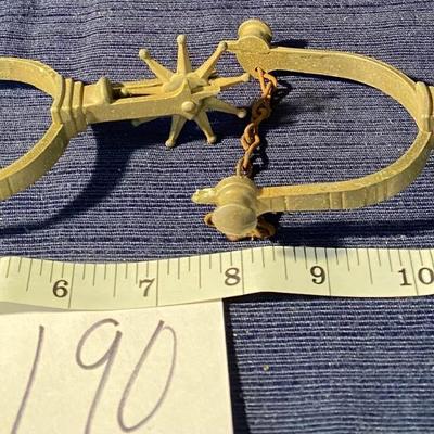 Vintage 1950s Childâ€™s Metal Spurs