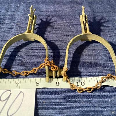 Vintage 1950s Childâ€™s Metal Spurs