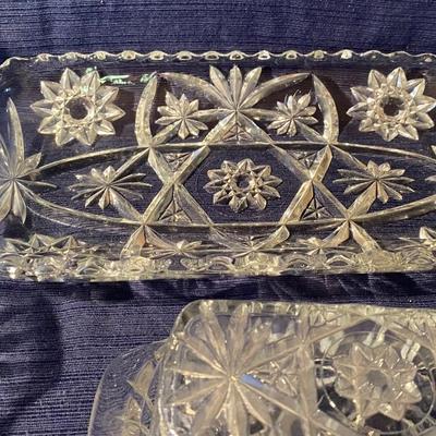 Collection of Vintage American Cut Star Pattern