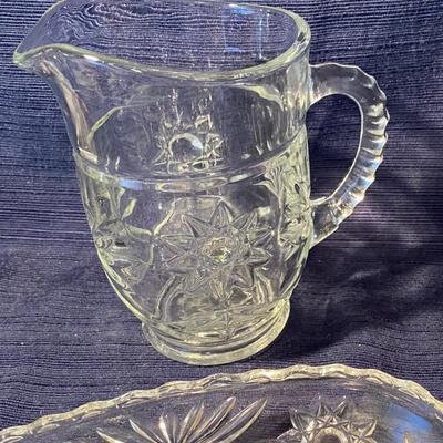 Collection of Vintage American Cut Star Pattern
