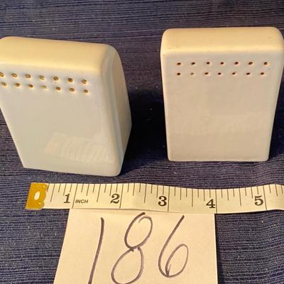 1950s Art Deco Salt and Pepper Shakers