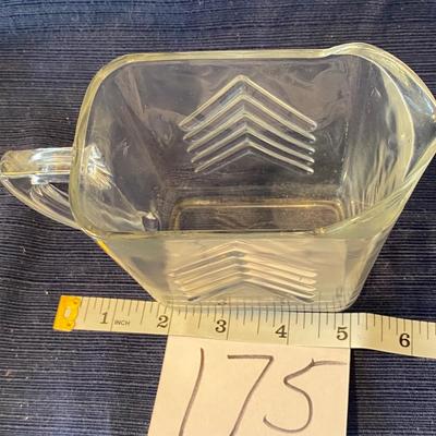 Vintage Hazel Atlas Depression Glass Creamer