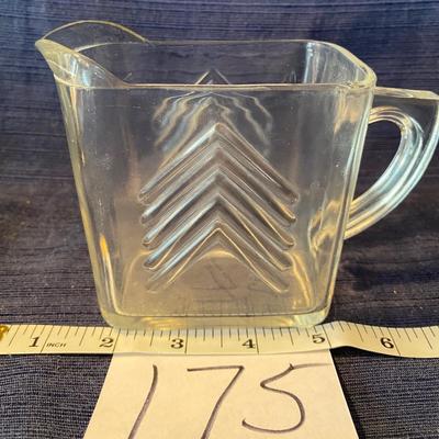 Vintage Hazel Atlas Depression Glass Creamer