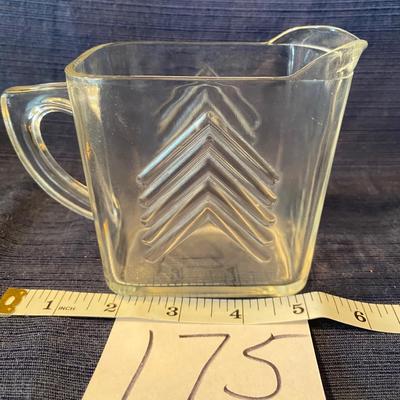 Vintage Hazel Atlas Depression Glass Creamer
