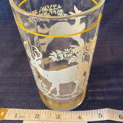 Vintage Deer Jelly Jars