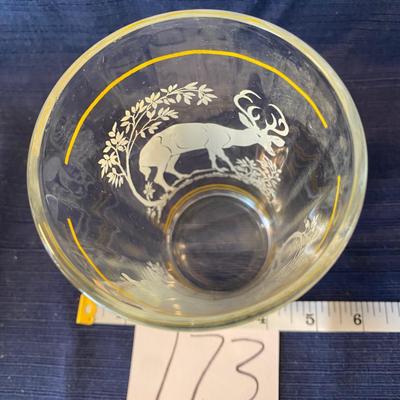 Vintage Deer Jelly Jars