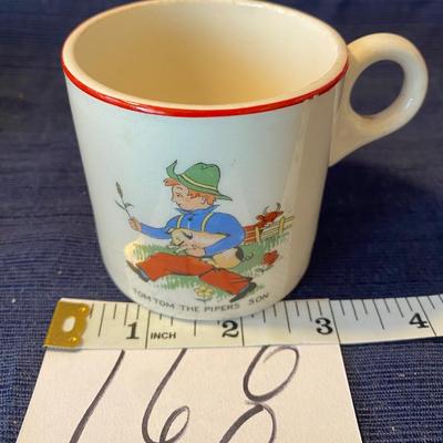 Vintage Tom Tom The Pipers Son Mug