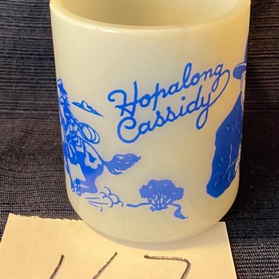 Rare Vintage 1950s Hopalong Cassidy Milk Mug