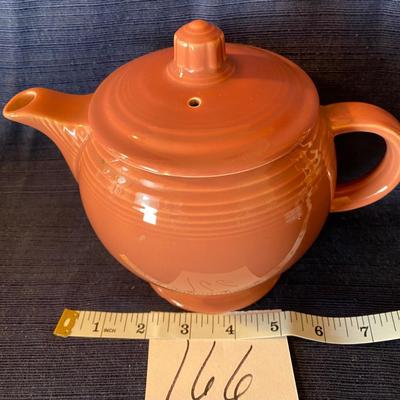 Vintage Fiesta Medium Size Peony Teapot