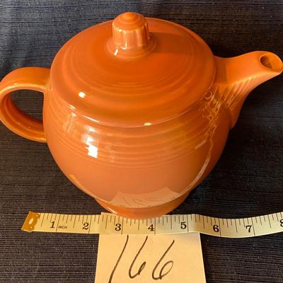 Vintage Fiesta Medium Size Peony Teapot