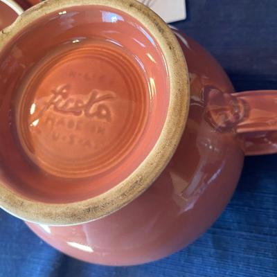 Vintage Fiesta Medium Size Peony Teapot