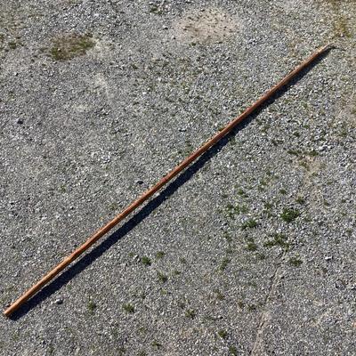 276 Vintage 10' Brass Mooring Hook