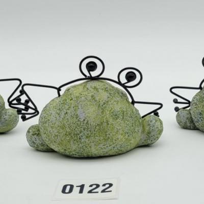 LIVE LAUGH LOVE Frog Decor