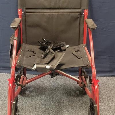 Folding wheelchair