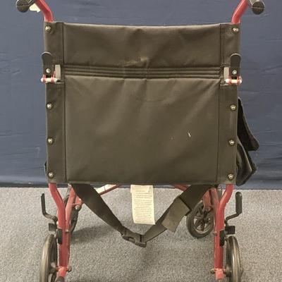 Folding wheelchair