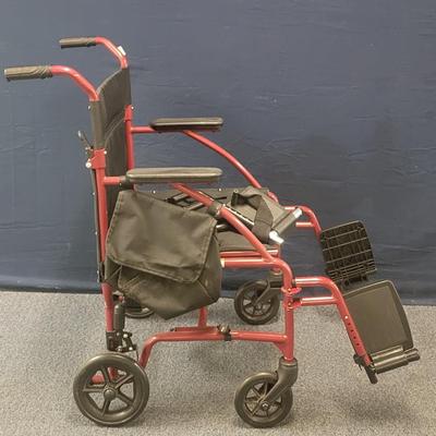 Folding wheelchair