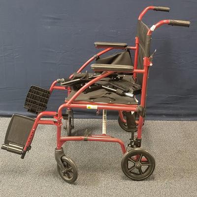 Folding wheelchair