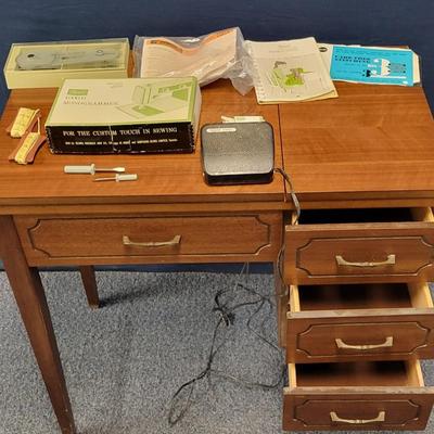Sears Sewing Machine and Cabinet