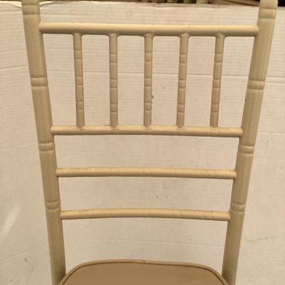 287 Lot of 12 MTS Steel Stackable Vinyl Foam Seat Banquet Chairs