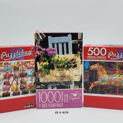 Jigsaw Puzzle Lot