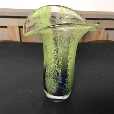 MID CENTURY ART GLASS