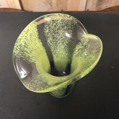 MID CENTURY ART GLASS