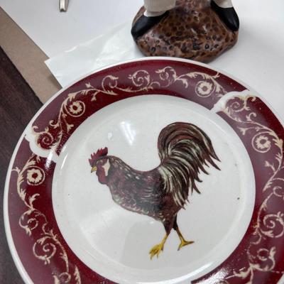 Chickens, Roosters and farm theme collectibles