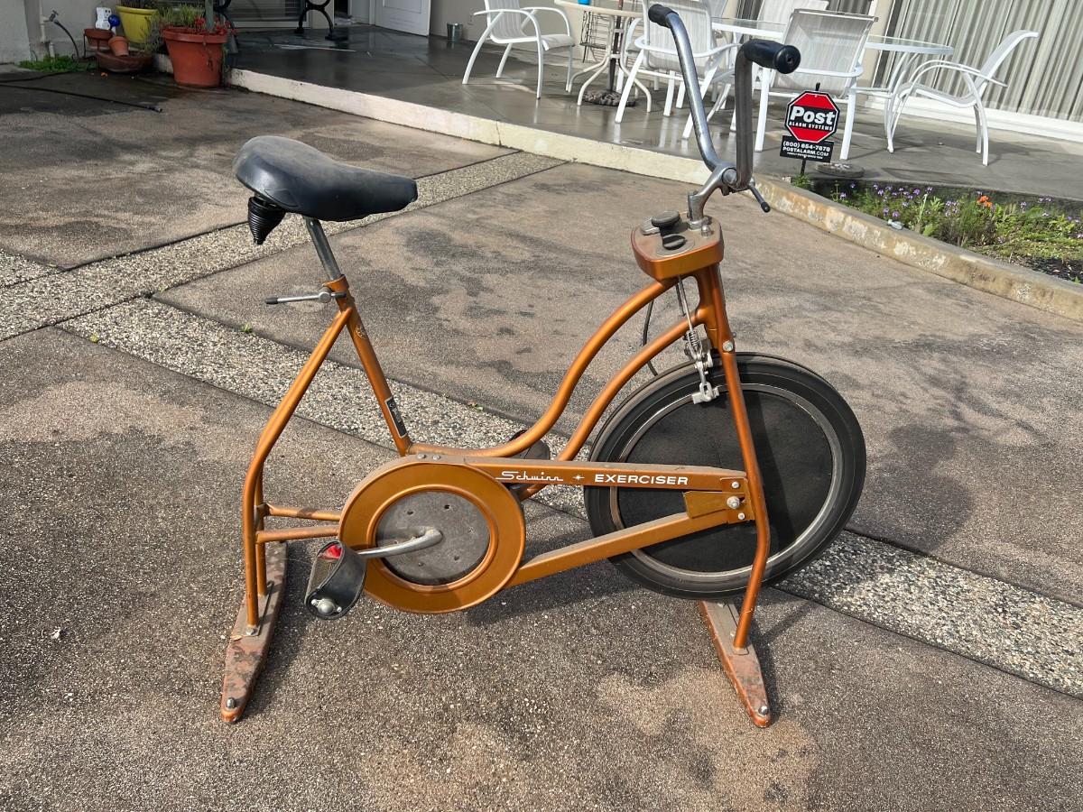 Antique schwinn exercise bike new arrivals