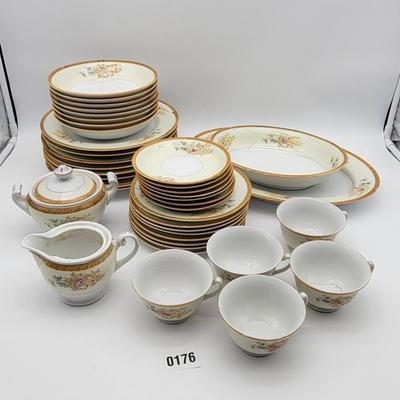 Vintage Garden China Set