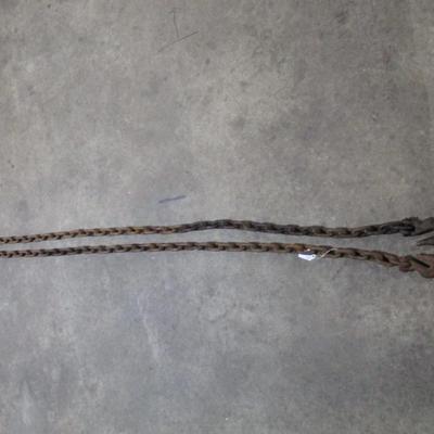 11' Heavy Duty Tow Chain with Hooks