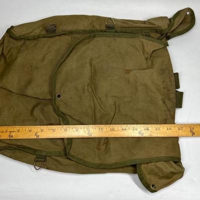 Vintage Military Style Backpack Rucksack