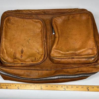 Vintage American Tourister Style Travel Luggage Carry On Handbag