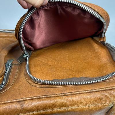 Vintage American Tourister Style Travel Luggage Carry On Handbag